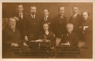 Sweden's support in restoring Lithuania's independence During World War I