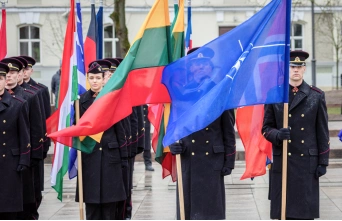 Lithuania becomes a member of the European Union and NATO