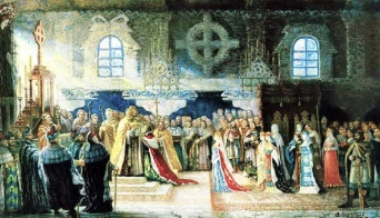 Mindaugasx is baptized